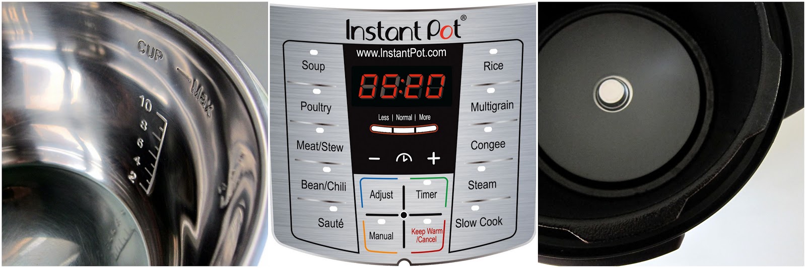 Instant Pot Ip lux60 6 in 1 Programmable Pressure Cooker 6 Quart