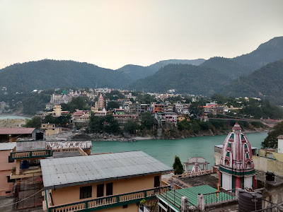 View of Ganges from hotel