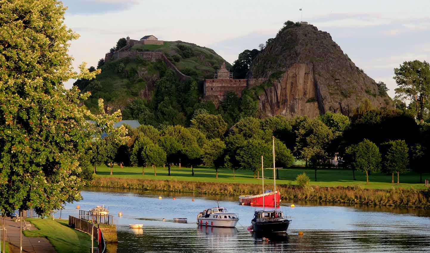 Alex and Bob`s Blue Sky Scotland Dalmuir Park. Old Kilpatrick. The
