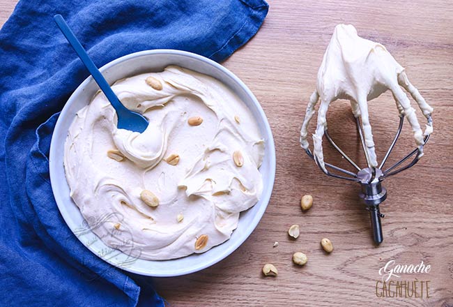 recette ganache cacahuète
