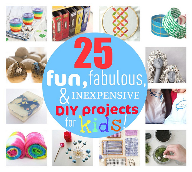 the rikrak studio: 25 FUN, fabulous & inexpensive DIY projects for kids ...