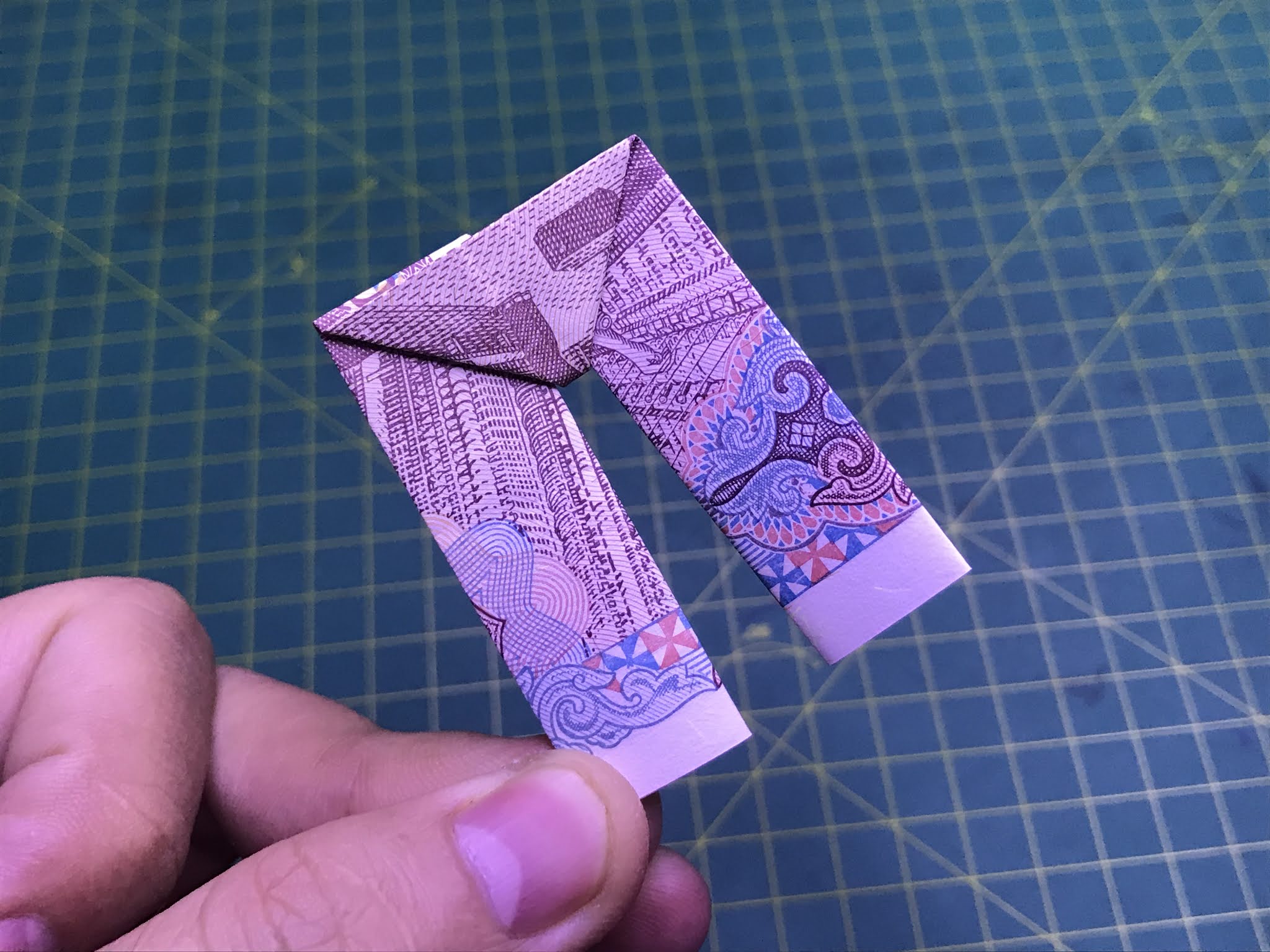 Cách Gấp Cái Quần Bằng Tiền Giấy Money Origami Pants Step By Step - Sáng  Tạo Xanh