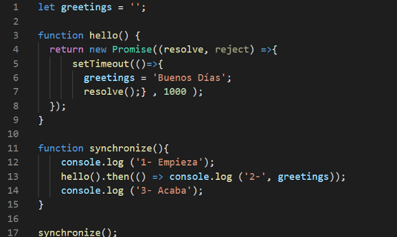 Asuntos de Software: Javascript: Ejemplo de Promise y Async/Await ...