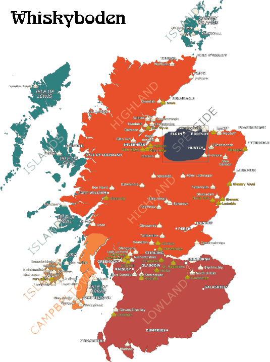 Karta Skottland | Karta