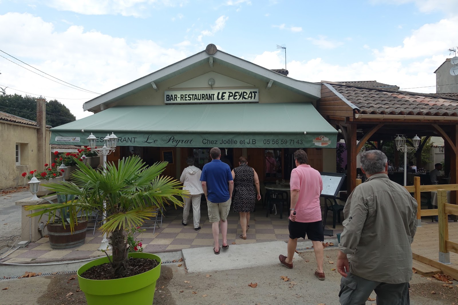 schillerwine Lunch were the Locals Eat At Restaurant Le Peyrat in