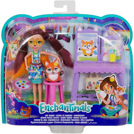 Enchantimals Flick Core Theme Pack Art Studio Figure