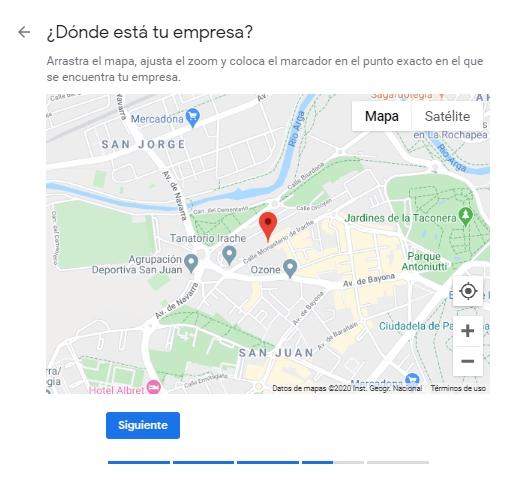 Google maps business