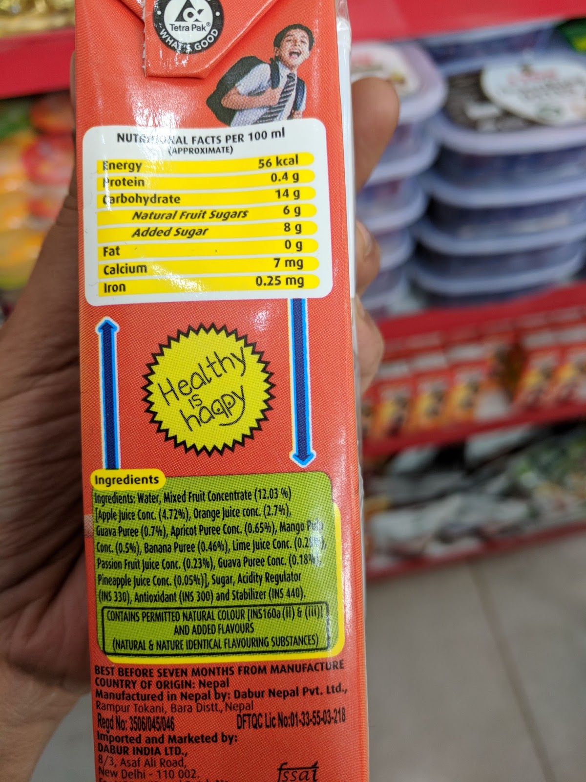 Orange Juice Ingredient Chart orange-juice-ingredient-chart