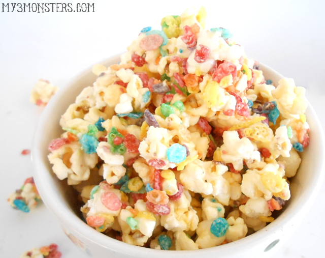 Fruity Pebbles Popcorn recipe at /