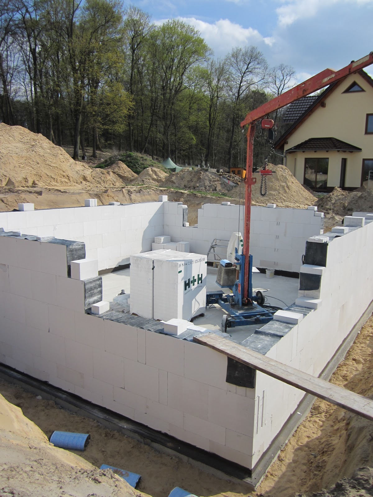 Unser Traum vom Haus : Mauerwerk Keller 2