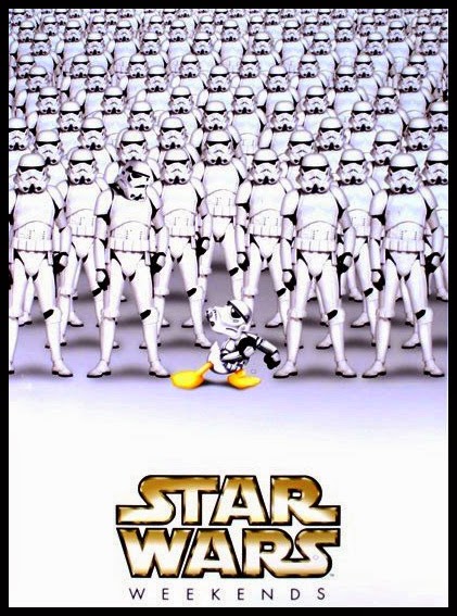 Mini Kit de Star Wars para Imprimir Gratis. Para hacer invitaciones, tarjetas, marcos de fotos o etiquetas, para imprimir gratis de Star Wars.
