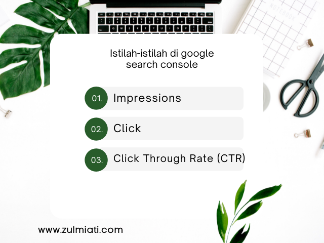 Istilah google search console