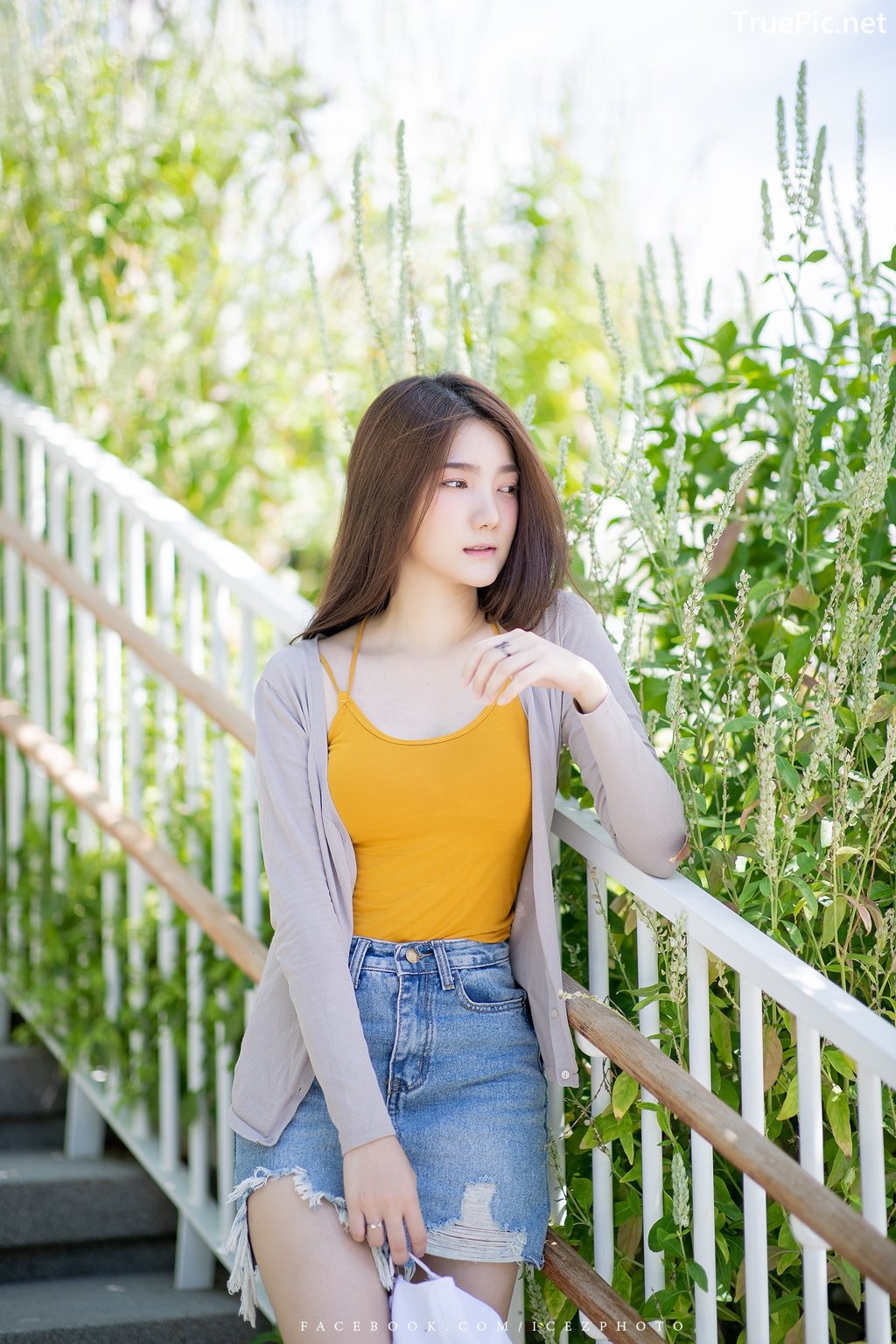 Image-Thailand-Cute-Model-Creammy-Chanama-Beautiful-Angel-In-Flower-Garden-TruePic.net- Picture-22