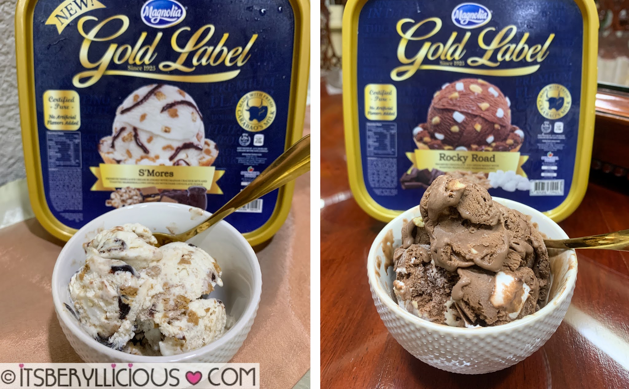 Experience The Golden Holidays with The New Magnolia Gold Label Ice Cream BERYLLICIOUS A Food