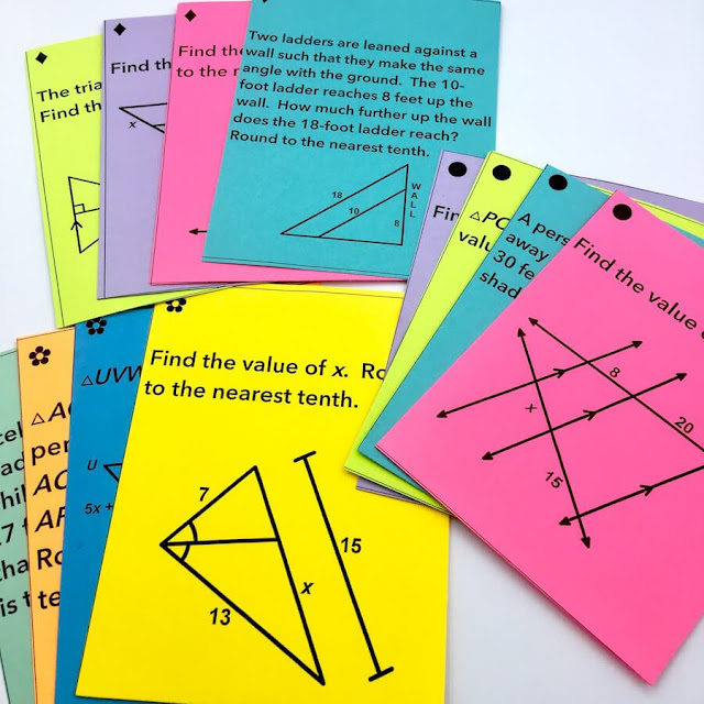 12 Ideas for Teaching Similar Triangles Mrs. E Teaches Math