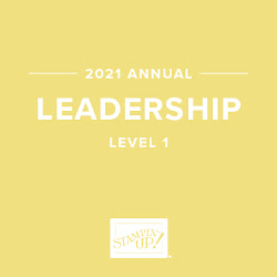 2021 - Stampin' Up! Achievement - Leadership