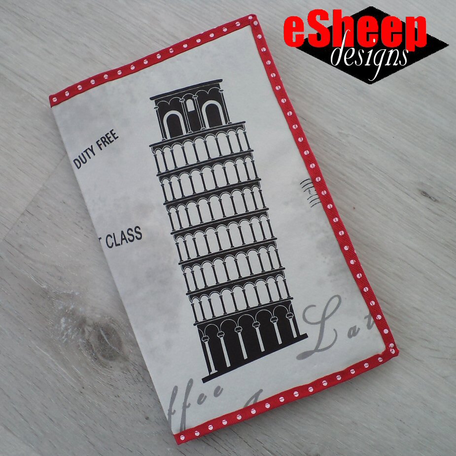 eSheep Designs QuasiTutorial Travel Document Folder