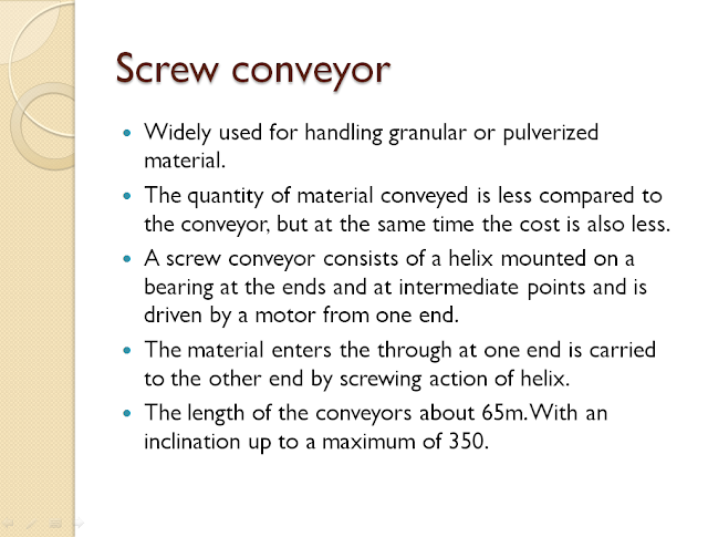 HAULING AND CONVEYING EQUIPMENT PPT