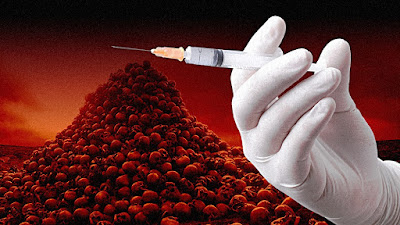 Death Holocaust Vaccine Syringe