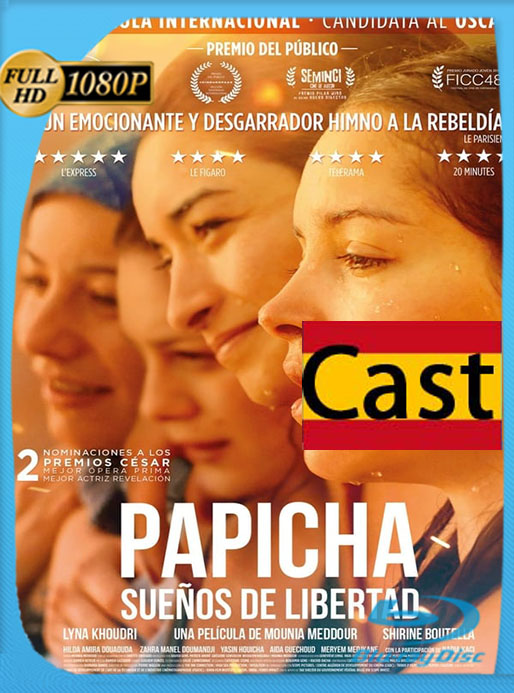 Papicha: Perseguida por la tradición (2019) 1080p BRRip Castellano [GoogleDrive] [tomyly]