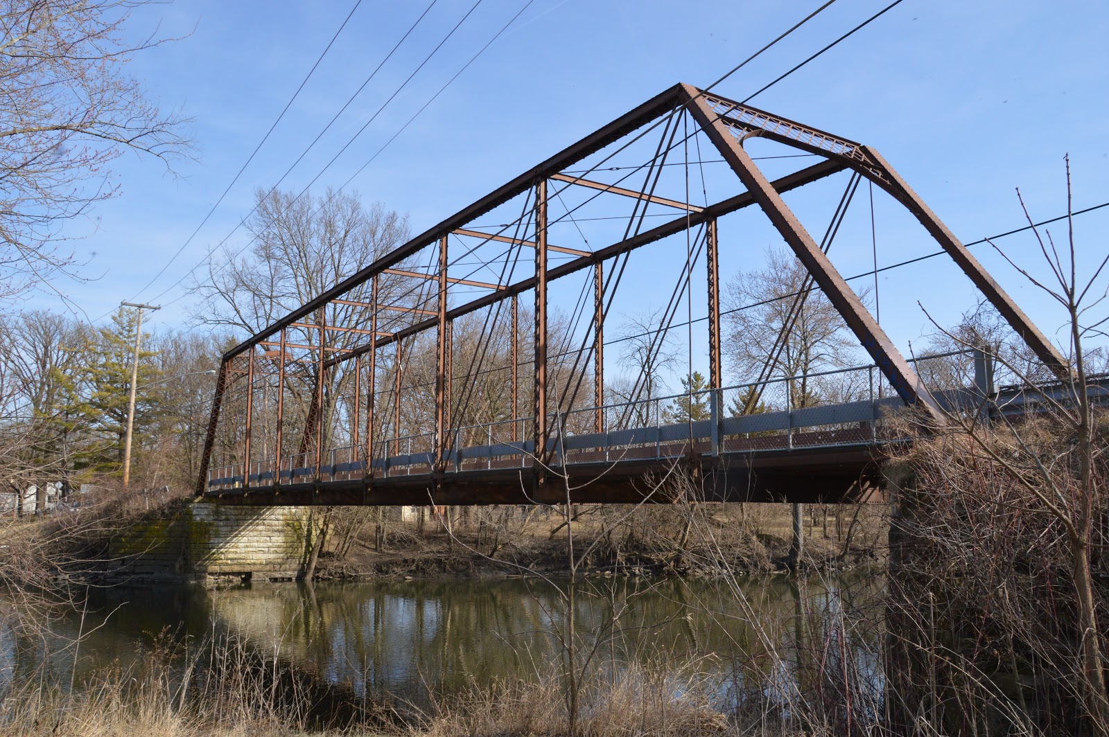 Industrial History Preserved 1880s Old Renwick Road Truss Bridge over