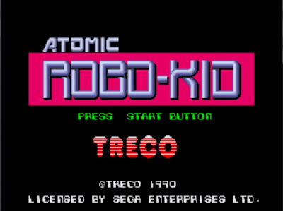 Atomic Robo Kid title screen