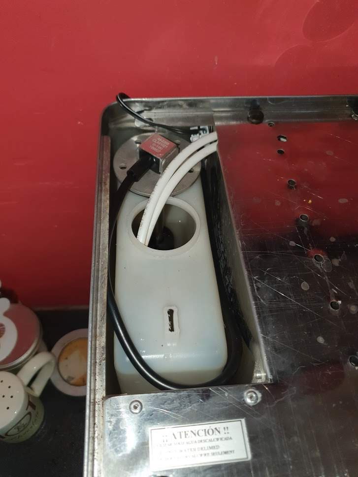 Ade's Electronics Blog Coffee Machine Water Level Gauge