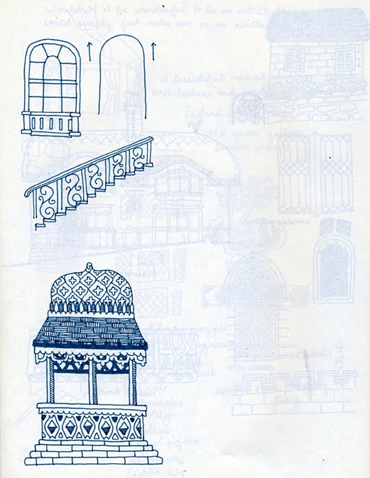 Art and Illustration: England Drawings.