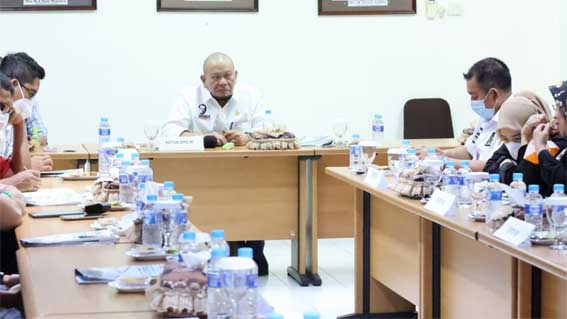 Lanyalla berkunjung ke kantor redaksi Banjarmasin Post