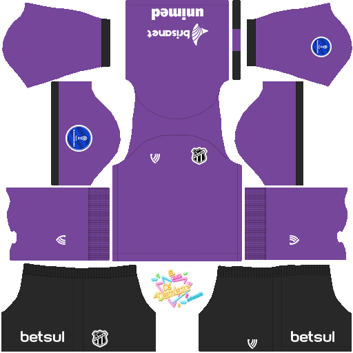 Kits Ceará SC 2021 para DLS 19