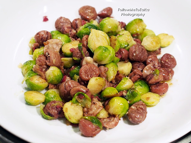 Butter Chestnut Brussels Sprouts