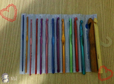 Ganchillos de aluminio