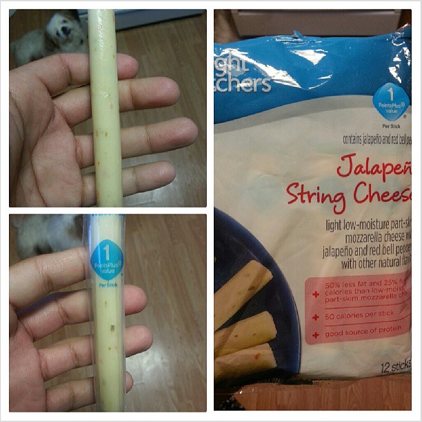Shannon's Lightening the Load Weight Watchers Jalapeno String Cheese