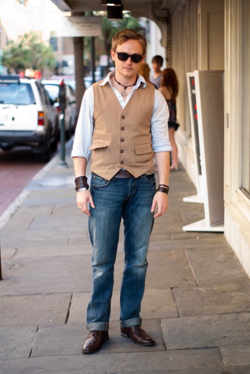 THE STYLEPRENEUR Street Style... Detailed with Brown Leather, Charleston