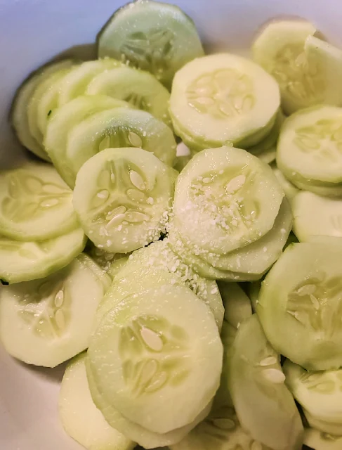 creamy dill cucumber salad