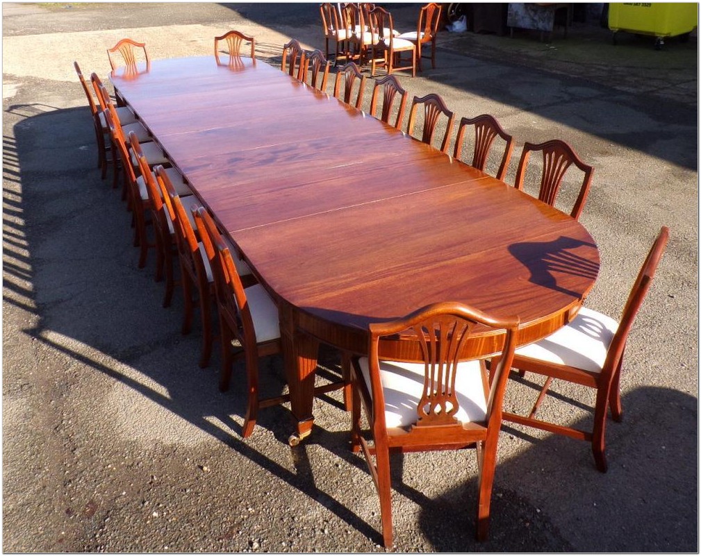 Antique Dining Table And Chairs London