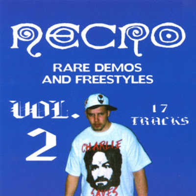 Necro, rapper, Rare Demos and Freestyles Vol. 2, freestyle, demo, horrorcore, Ron Braunstein
