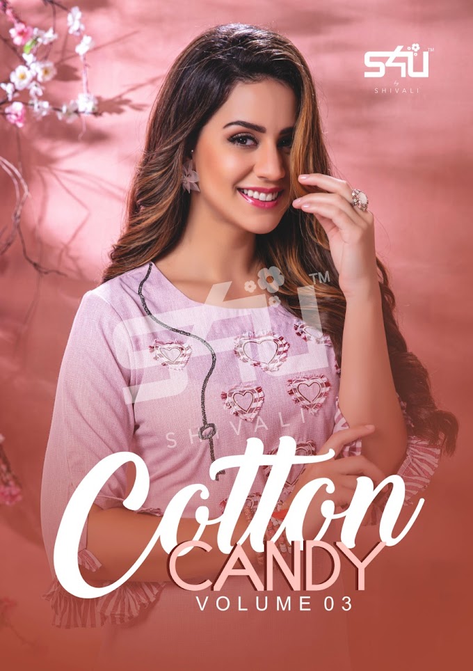 S4U Cotton Candy vol 3 Fancy Kurtis Collection 