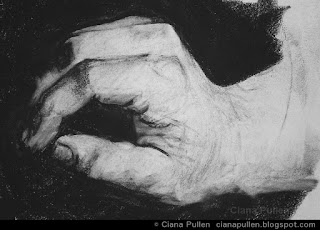 Sketch of a Hand, by Ciana Pullen