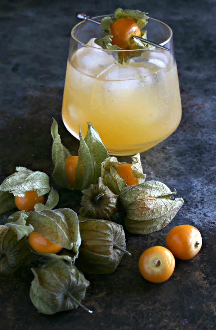 Hungry Couple Cape Gooseberry Gin Smash
