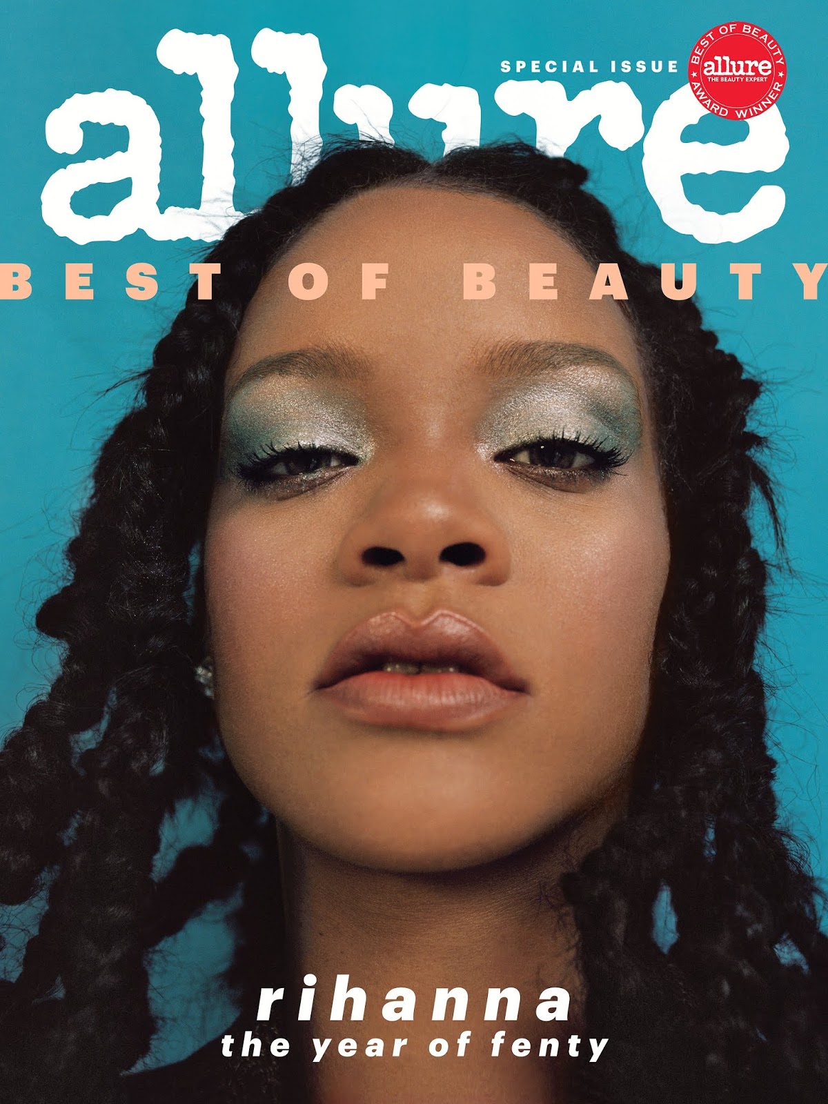 Rihanna in Allure US October 2018 by Nadine Ijewere