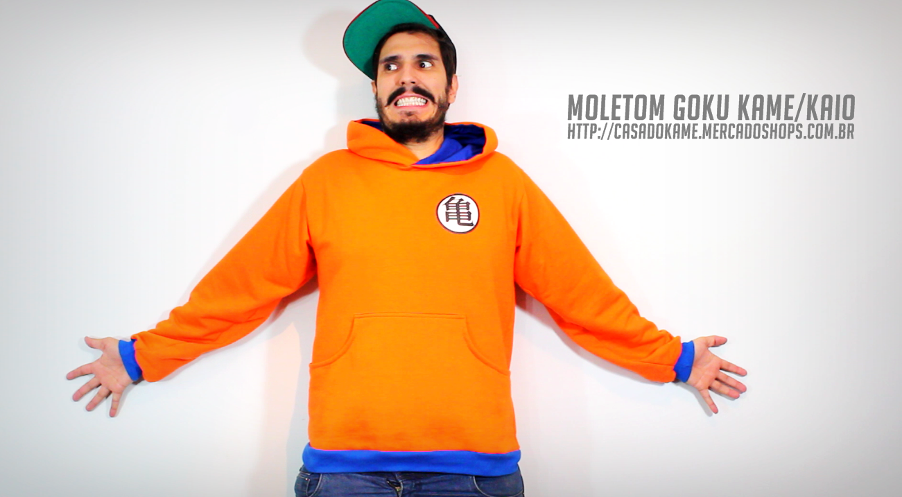 moletom dragon ball z mercadolivre