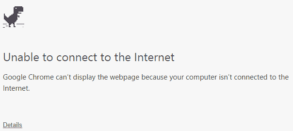 Google Chrome Easter Egg T-Rex Runner Game Google Chrome Easter Egg T-Rex Runner Game