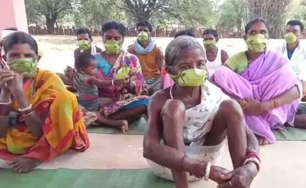 News, National, COVID19, Health, Chhattisgarh, Tribals, Palm Leaves, Fight, Tribals In Bastar Make Masks From Palm Leaves, Stay In To Fight COVID-19