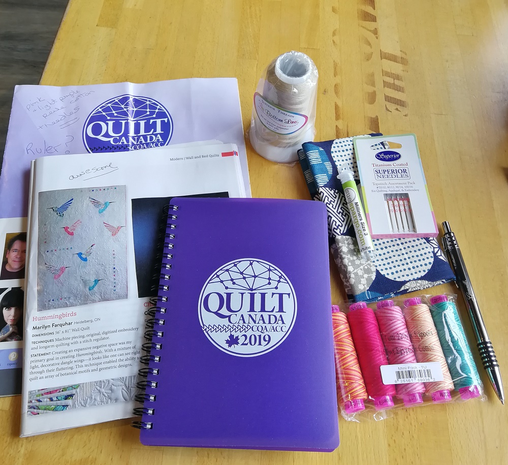 Quilting & Learning What a Combo! Quilt Canada in Ottawa