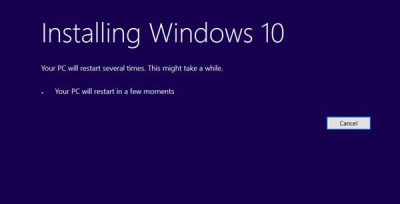 Actualice a Windows 10 v1703 con la herramienta de creación de medios