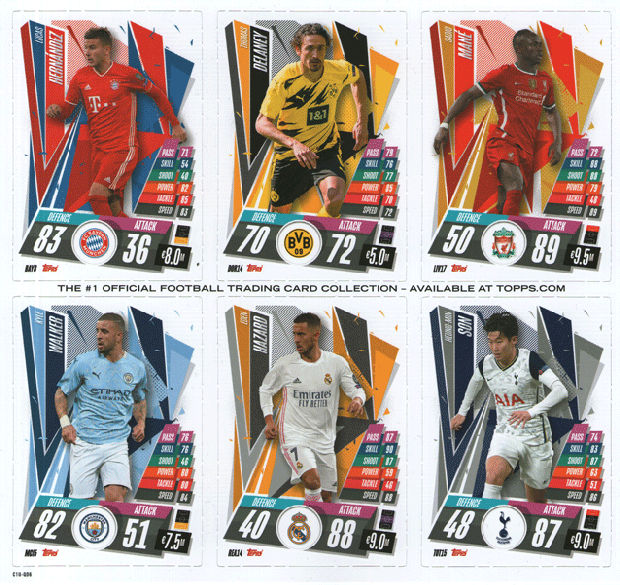 Football Cartophilic Info Exchange: Tottenham Hotspur F.C. - (2020-21)  Tottenham Hotspur Player Postcards