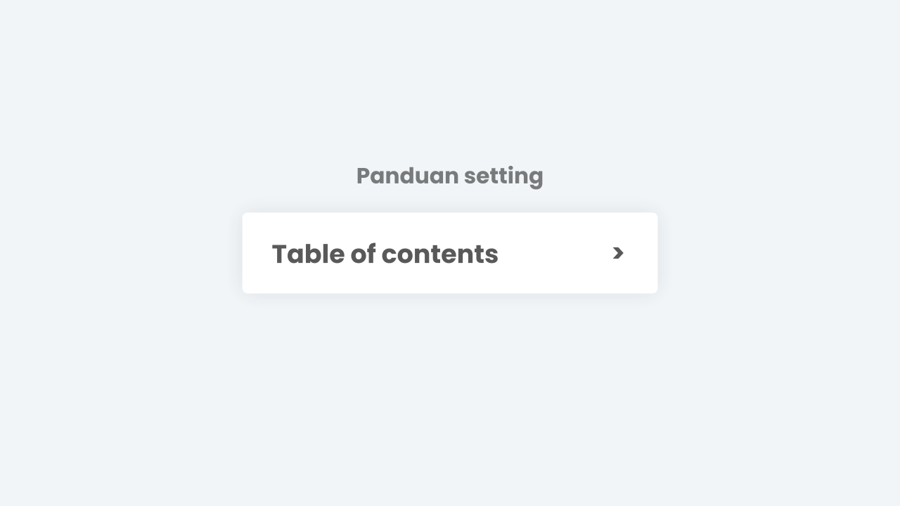 Guidelines for Using Automatic Table of Content and How to Hide It