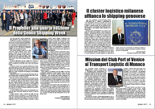 GIUGNO 2019 PAG. 15 - Mission del Club Port of Venice al Transport Logistic di Monaco 