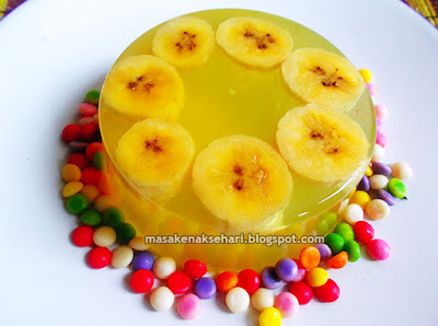 Resep Puding Nutrijel Cara Membuat Puding Nutrijel Isi Pisang Resep Rasa Jeruk